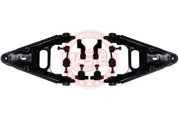 Control/Trailing Arm Kit, wheel suspension (36910-KIT-MS)
