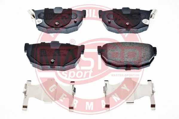 Brake Pad Set, disc brake (13046058742N-SET-MS)