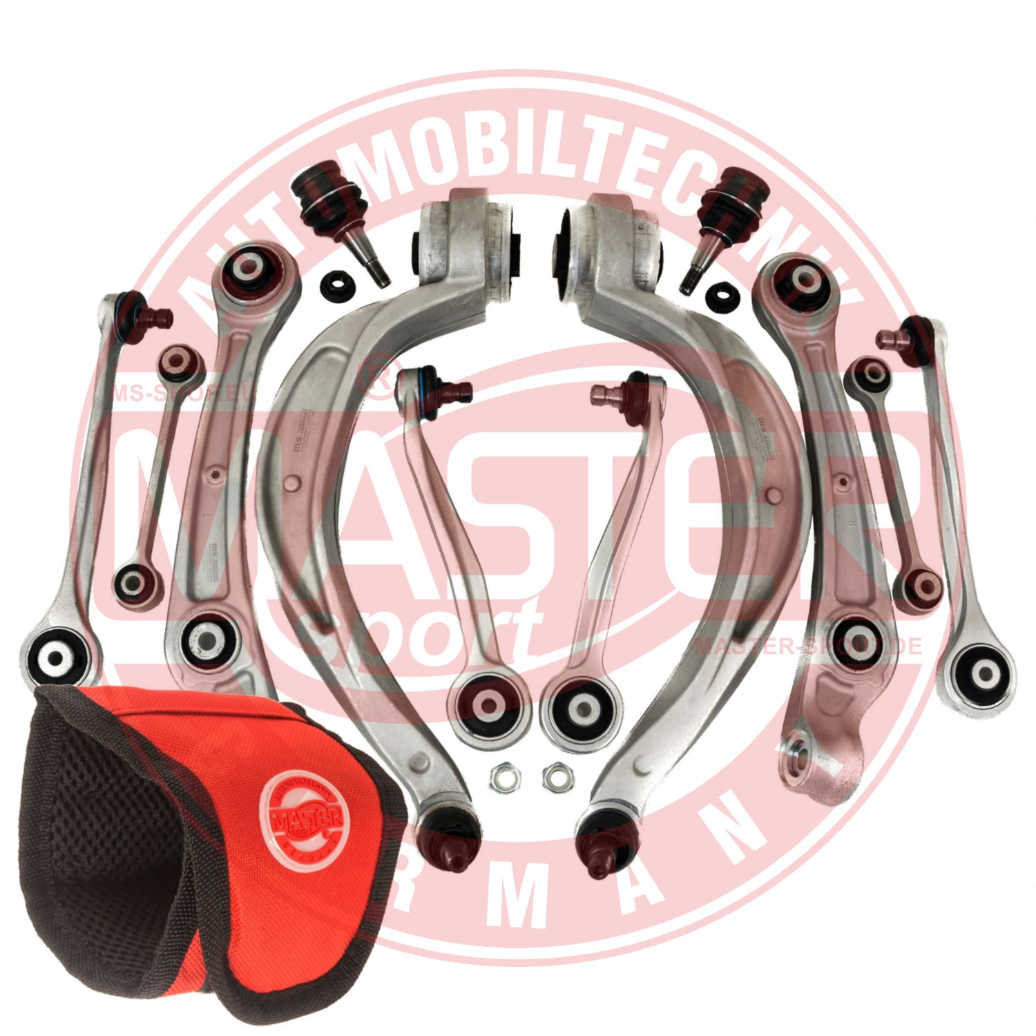 Control/Trailing Arm Kit, wheel suspension (36853-KIT-MSM)