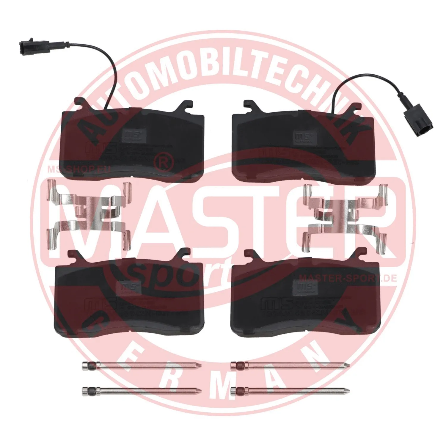 Brake Pad Set, disc brake (13046048942N-SET-MS)
