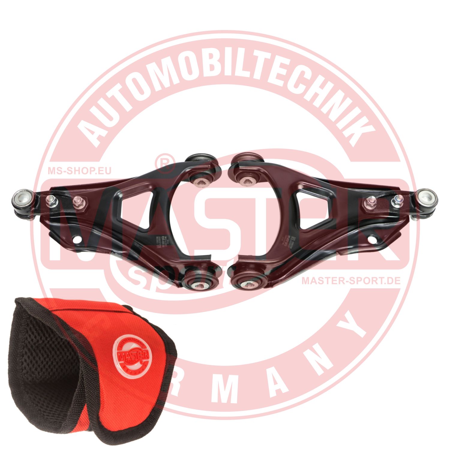 Control/Trailing Arm Kit, wheel suspension (36923/1-KIT-MSM)