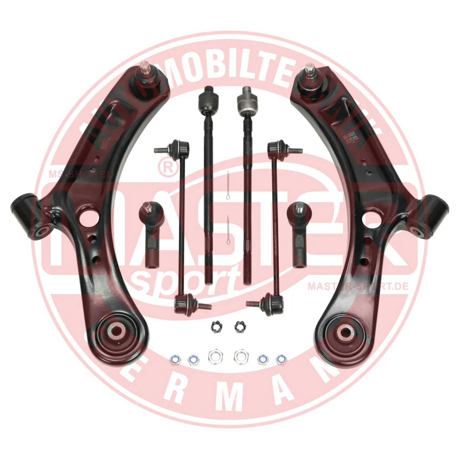 Control/Trailing Arm Kit, wheel suspension