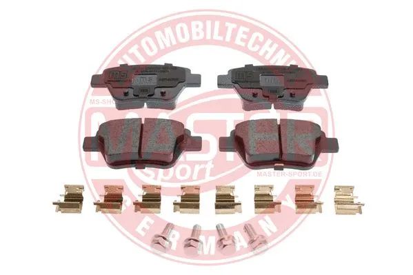 Brake Pad Set, disc brake (13046038582N-SET-MS)
