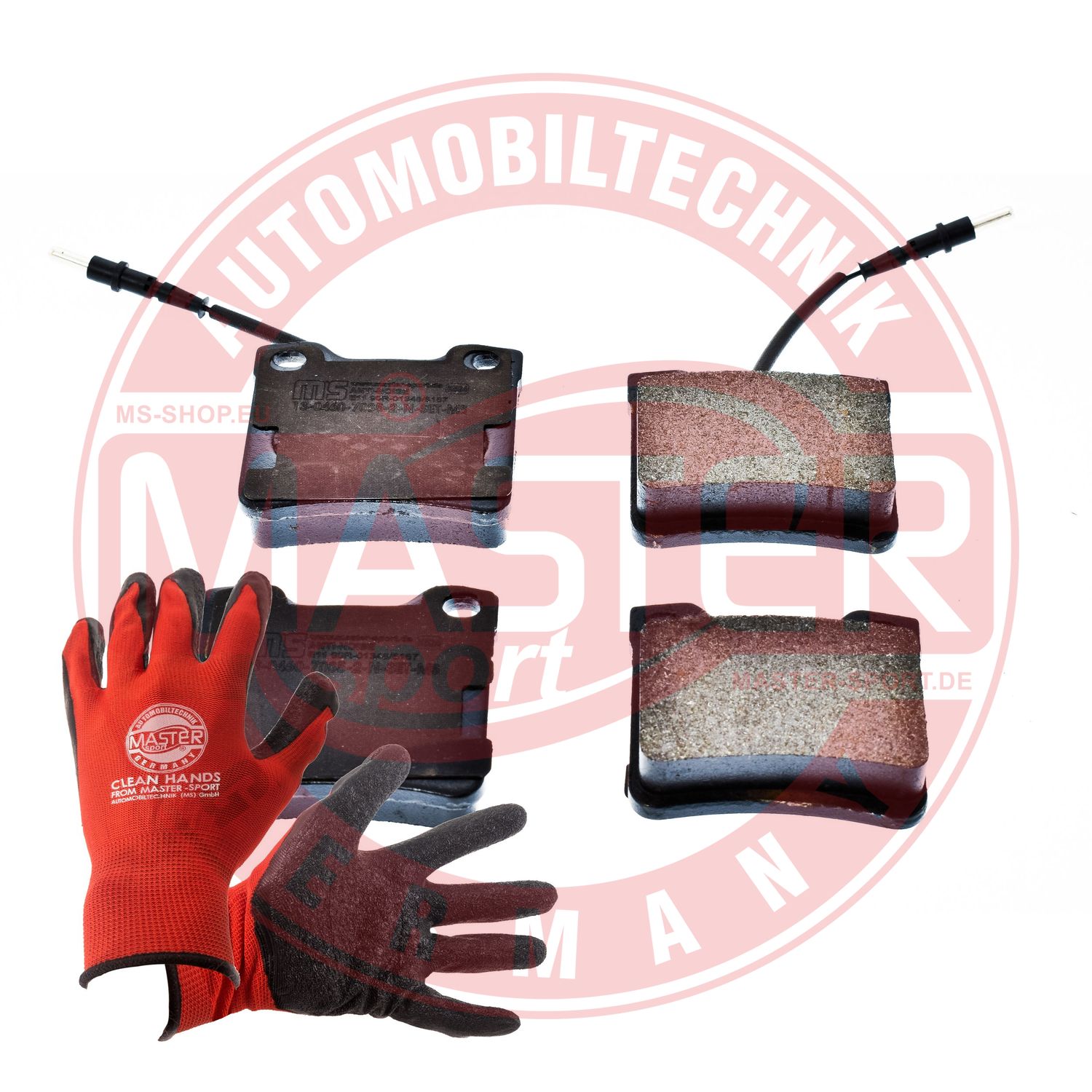 Brake Pad Set, disc brake (13046070852N-SET-MSP)