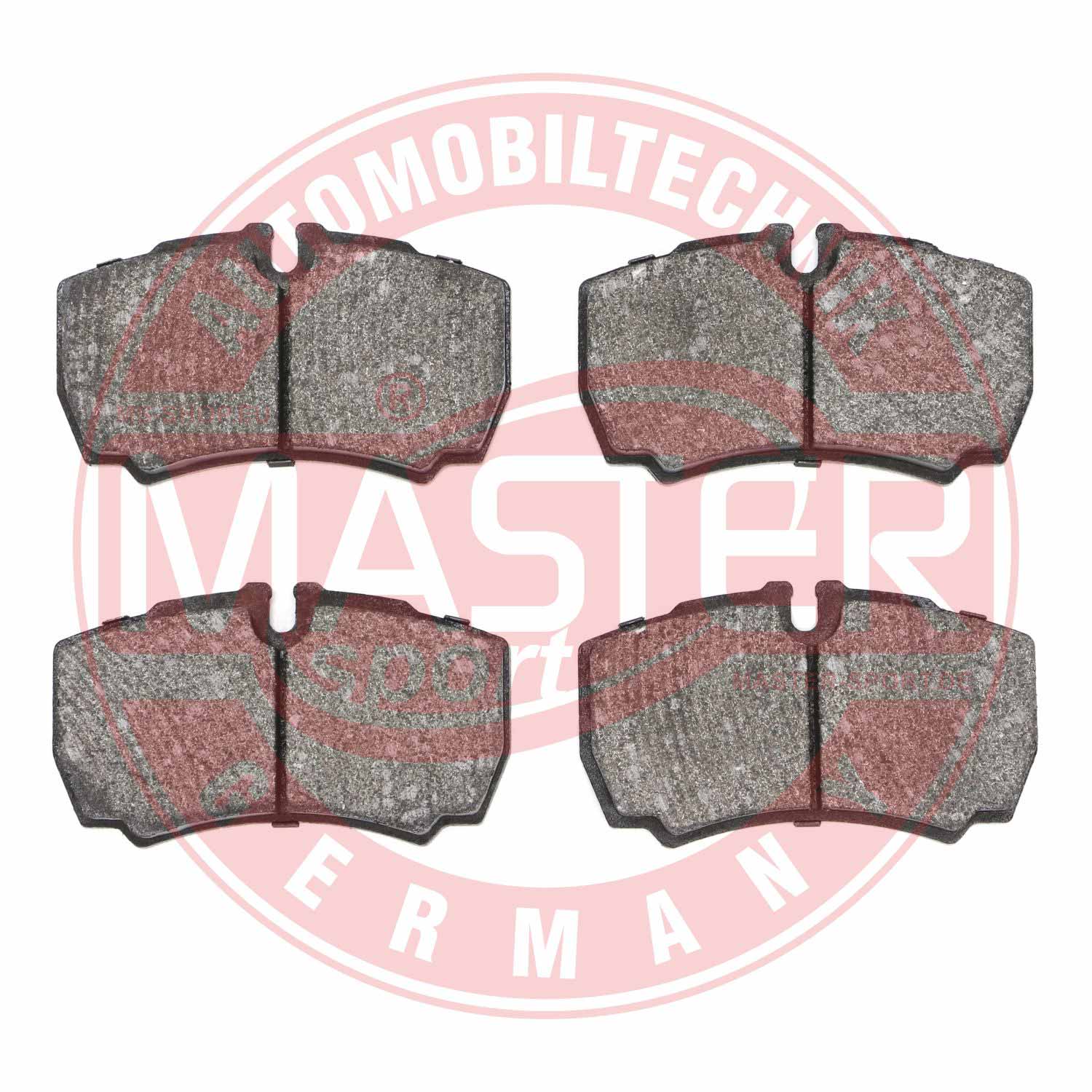 Brake Pad Set, disc brake (13046049962N-SET-MS)