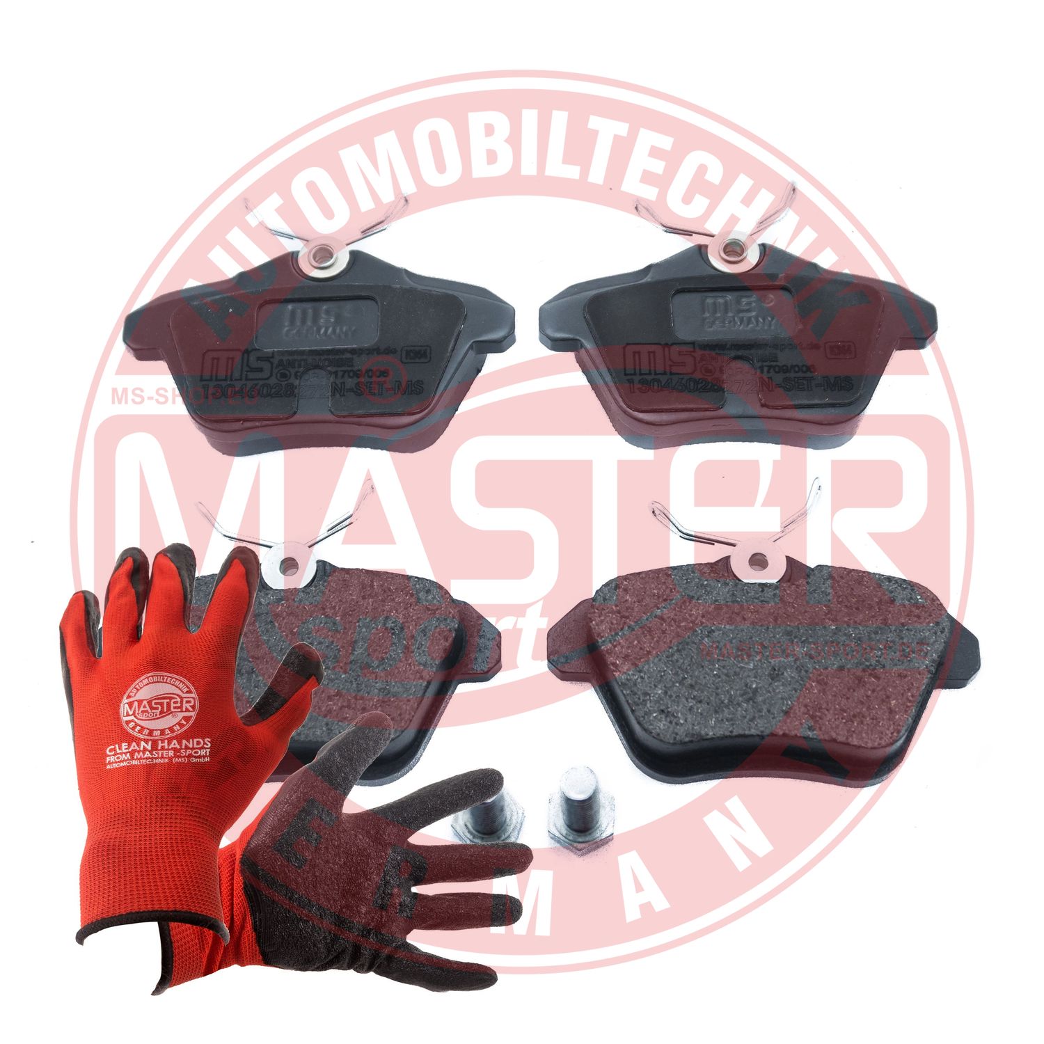 Brake Pad Set, disc brake (13046028272N-SET-MSP)