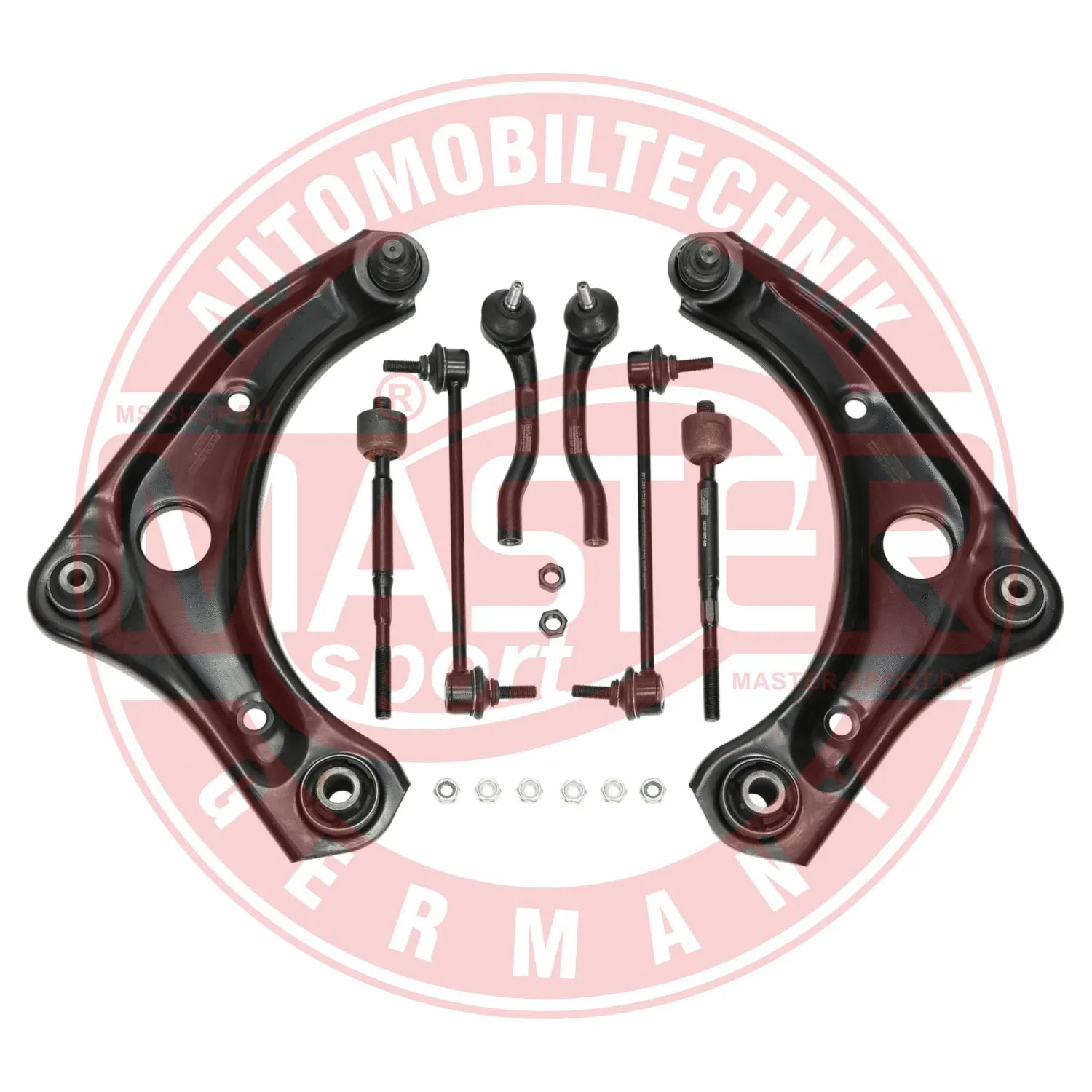 Control/Trailing Arm Kit, wheel suspension