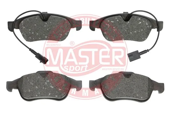 Brake Pad Set, disc brake (13046072732N-SET-MS)