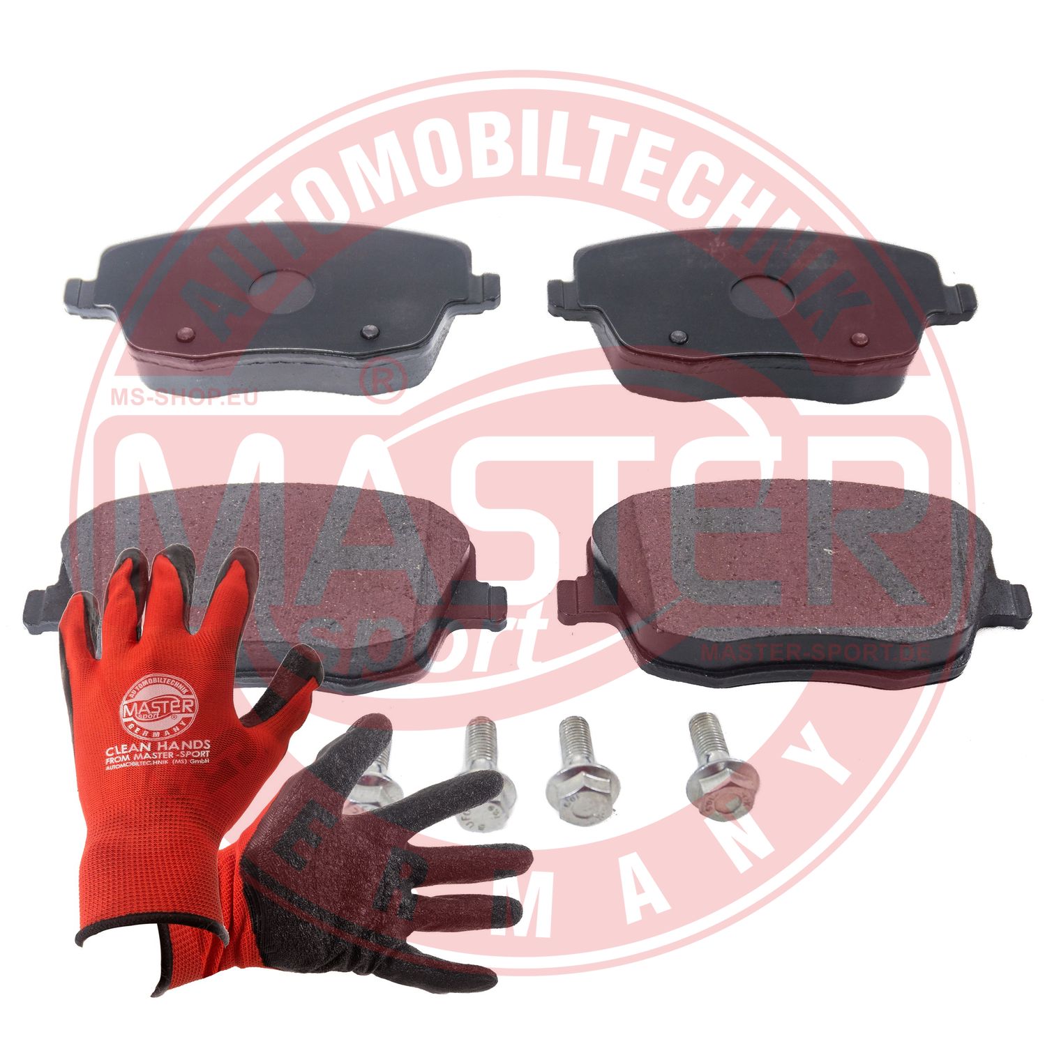 Brake Pad Set, disc brake (13046028832N-SET-MSP)