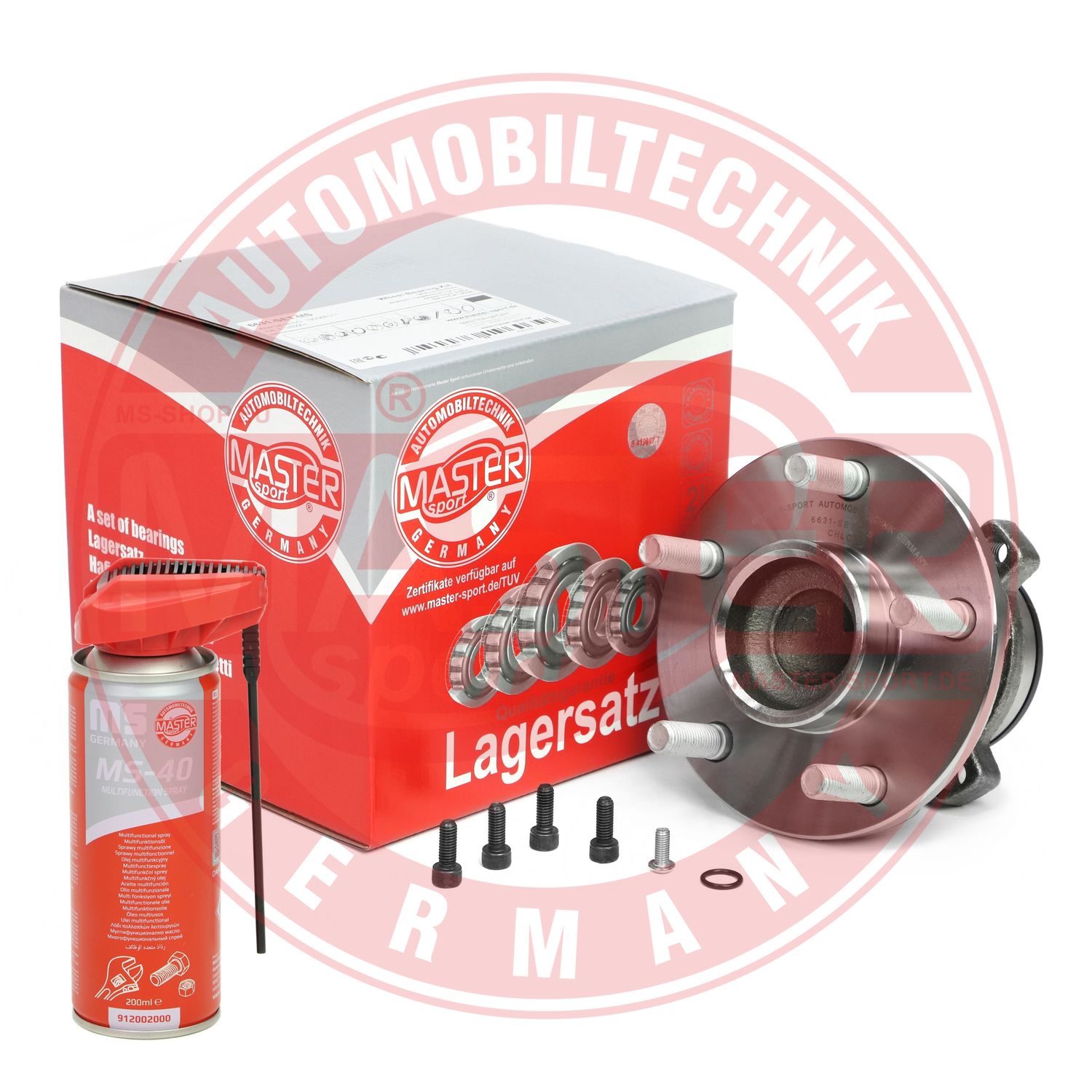 Wheel Bearing Kit (6631-SET-MSP)