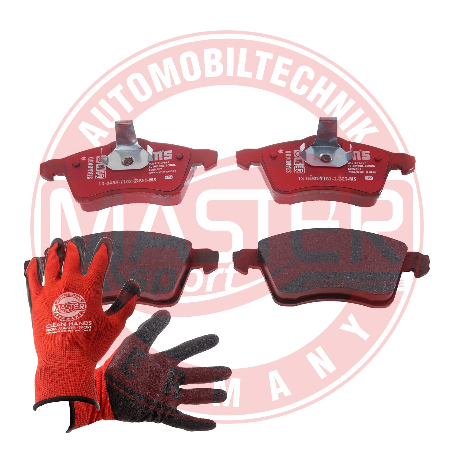 Brake Pad Set, disc brake (13046071022-SET-MSP)