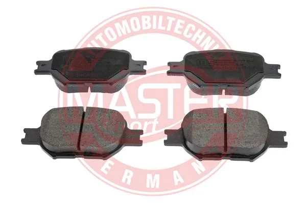Brake Pad Set, disc brake (13046058172N-SET-MS)