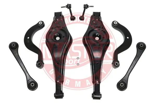 Control/Trailing Arm Kit, wheel suspension (36866/1-KIT-MS)