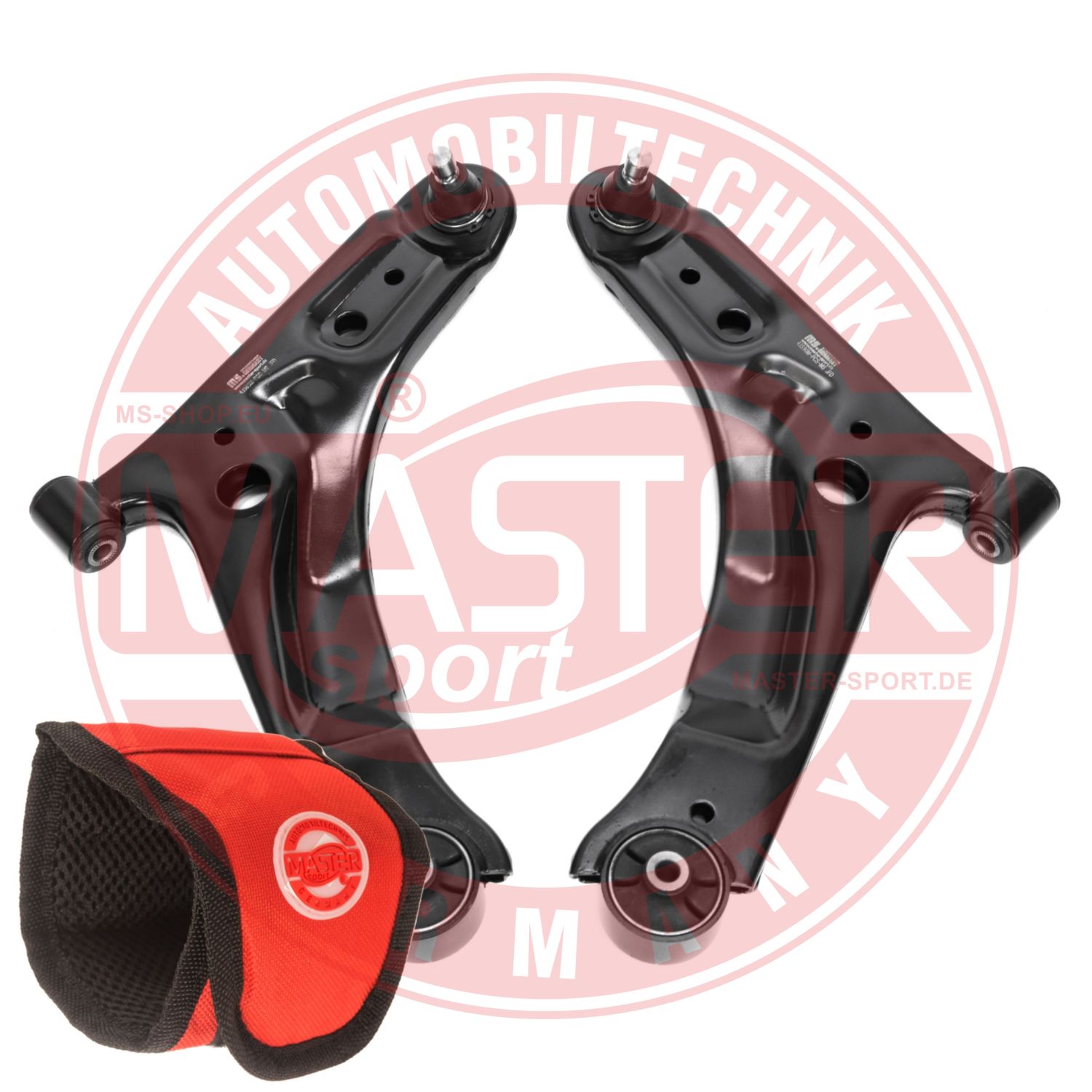Control/Trailing Arm Kit, wheel suspension (36965/2-KIT-MSM)