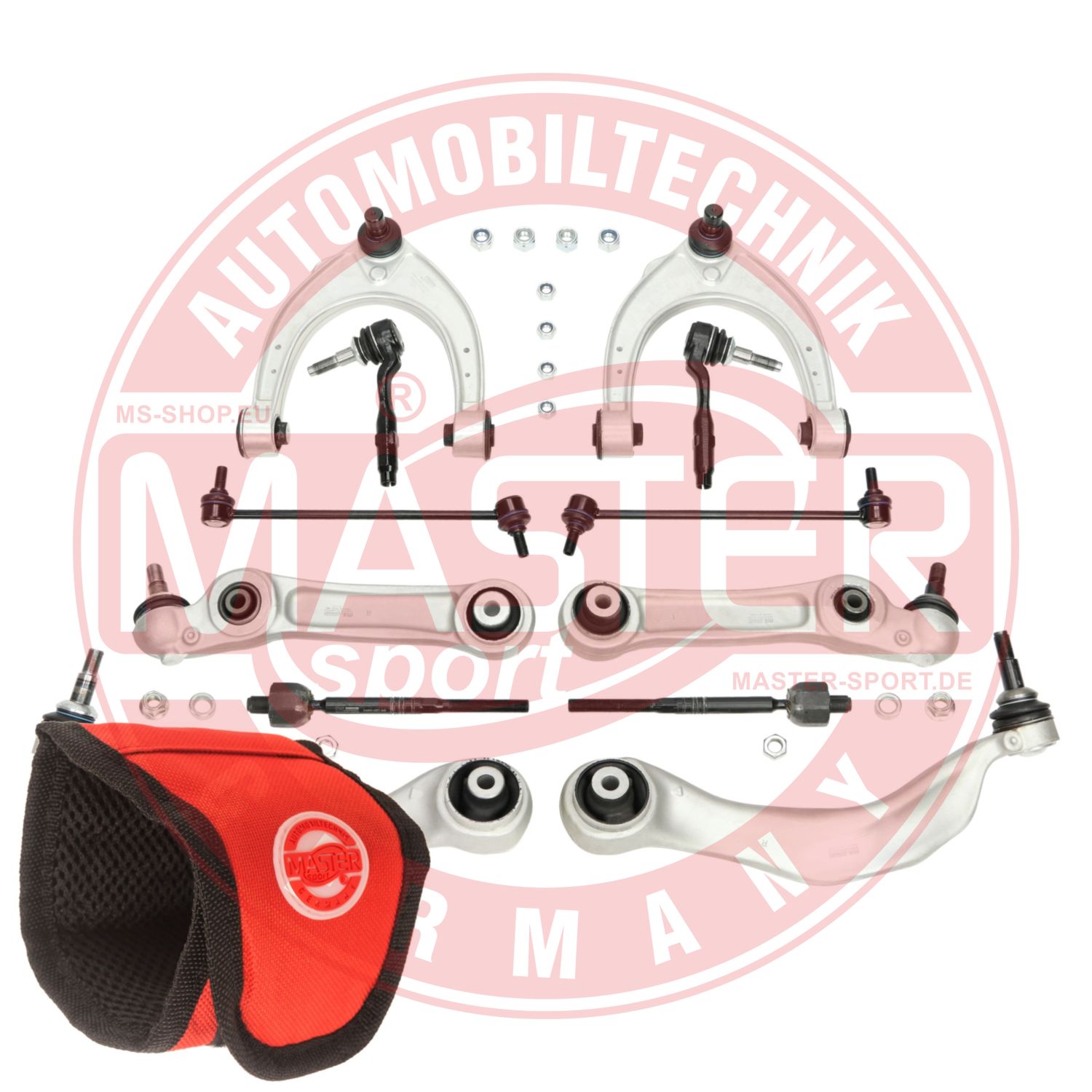 Control/Trailing Arm Kit, wheel suspension (36857/1-KIT-MSM)