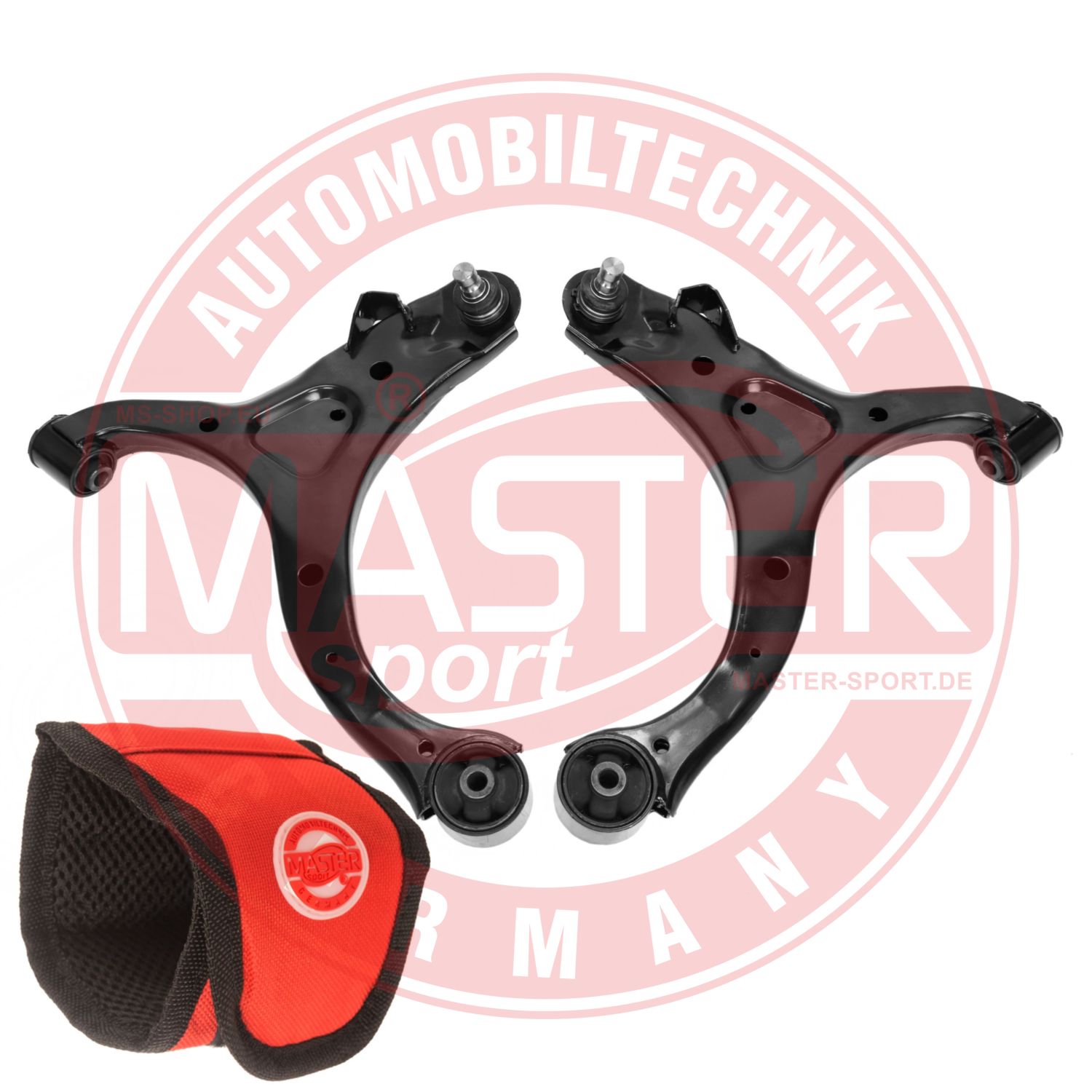 Control/Trailing Arm Kit, wheel suspension (36961/1-KIT-MSM)