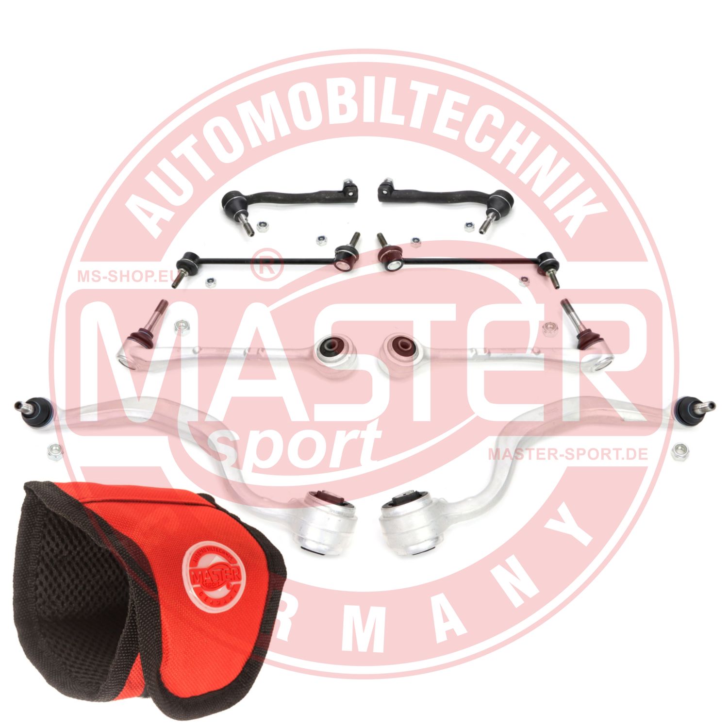 Control/Trailing Arm Kit, wheel suspension (37012-KIT-MSM)