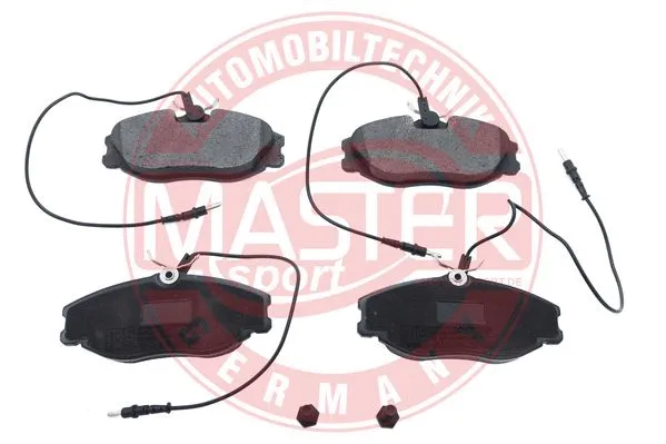 Brake Pad Set, disc brake (13046028172N-SET-MS)