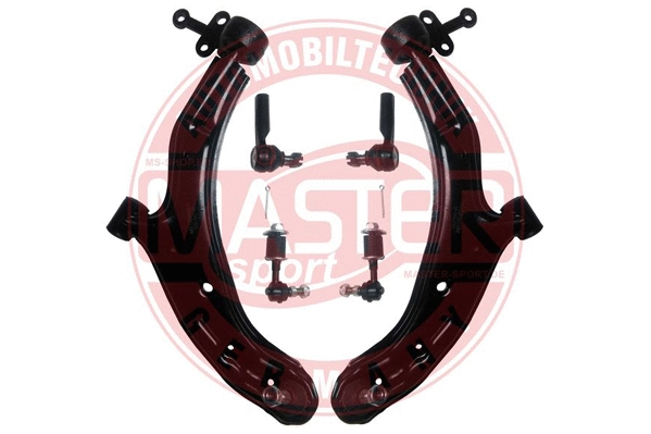 Control/Trailing Arm Kit, wheel suspension (36942-KIT-MS)
