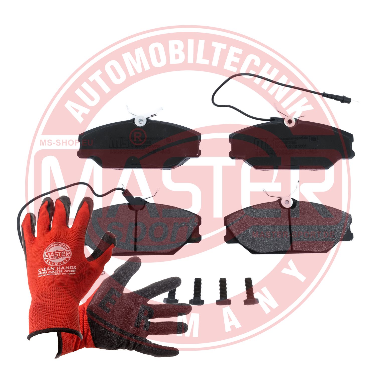 Brake Pad Set, disc brake (13046029832N-SET-MSP)