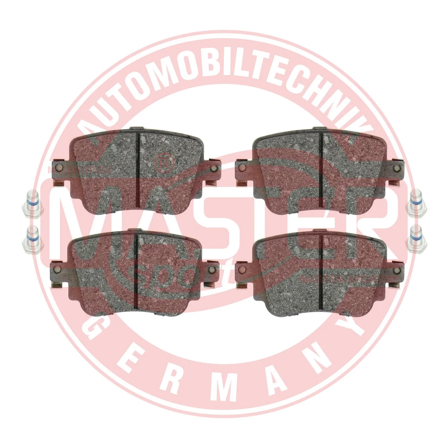 Brake Pad Set, disc brake (13046027902N-SET-MS)