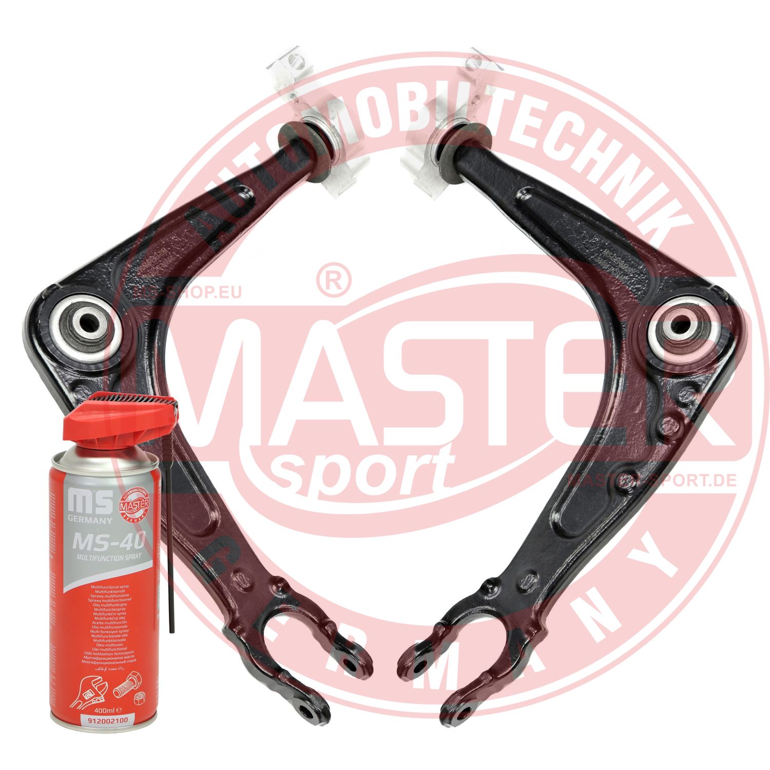 Control/Trailing Arm Kit, wheel suspension (36981-KIT-MSP)