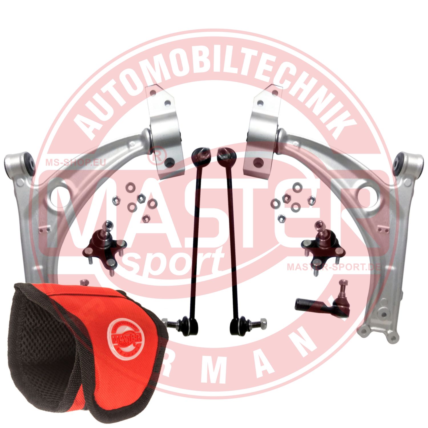 Control/Trailing Arm Kit, wheel suspension (36863-KIT-MSM)