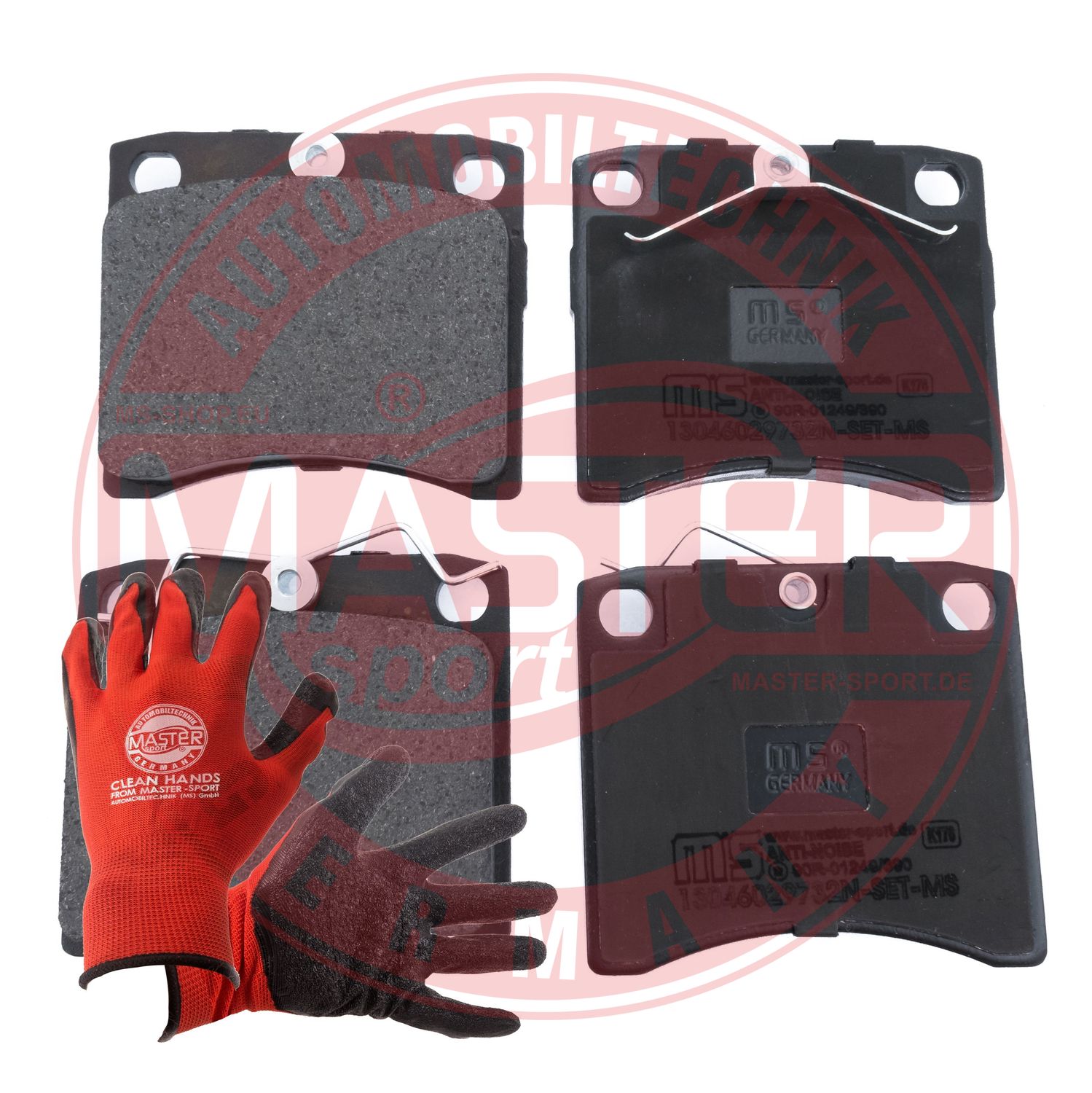 Brake Pad Set, disc brake (13046029732N-SET-MSP)