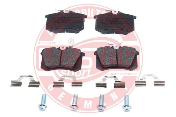 Brake Pad Set, disc brake (13046028452N-SET-MS)