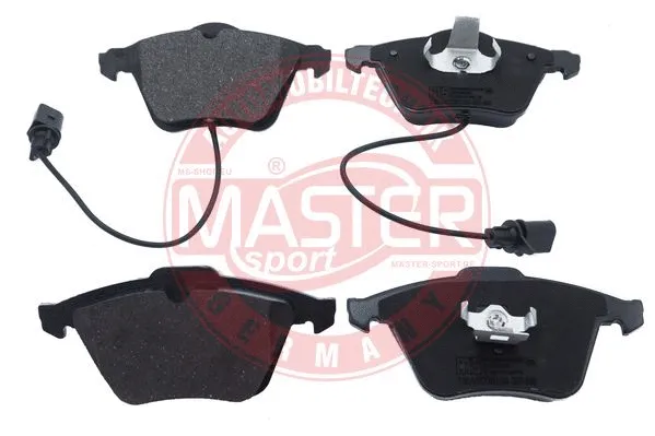 Brake Pad Set, disc brake (13046072012N-SET-MS)