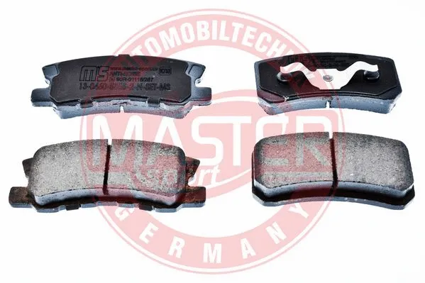 Brake Pad Set, disc brake (13046058552N-SET-MS)
