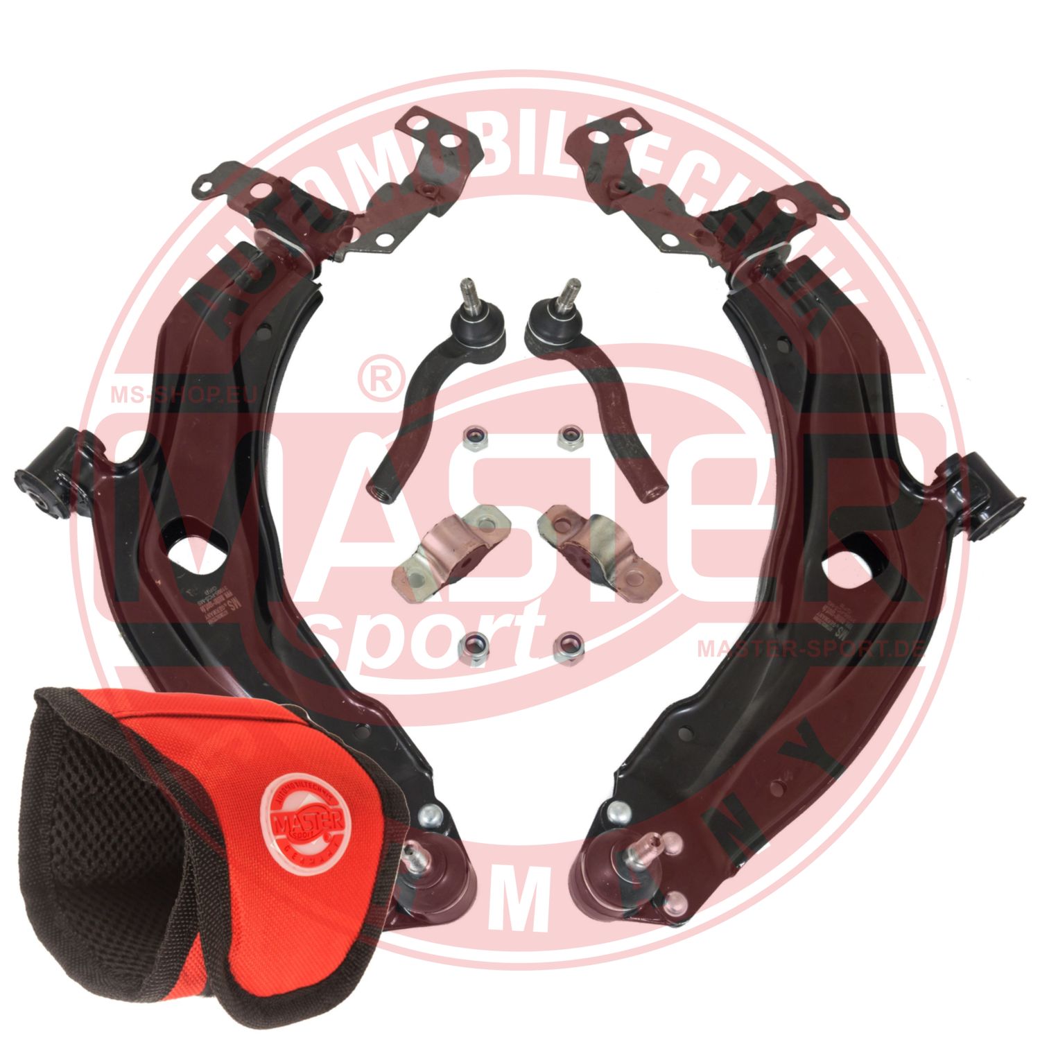 Control/Trailing Arm Kit, wheel suspension (36996-KIT-MSM)