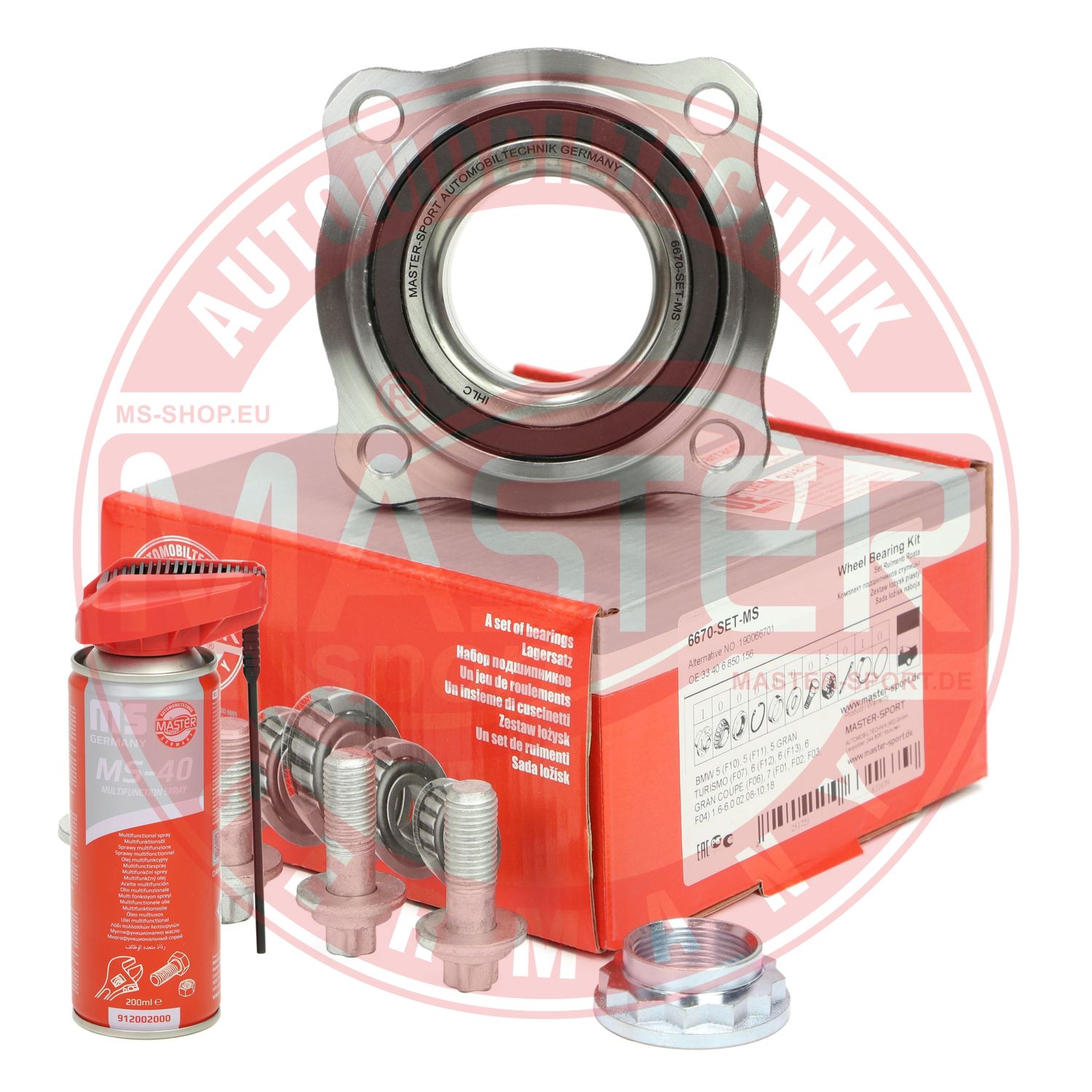Wheel Bearing Kit (6670-SET-MSP)