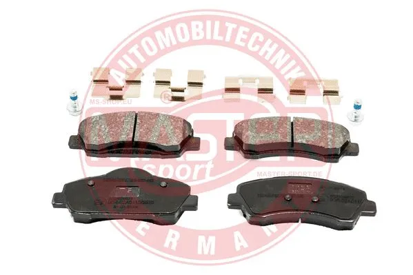 Brake Pad Set, disc brake (13046038672N-SET-MS)