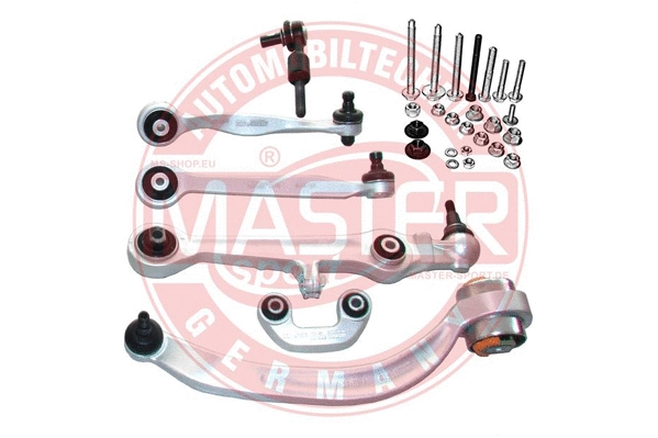 Control/Trailing Arm Kit, wheel suspension (36792R-SET-MS)