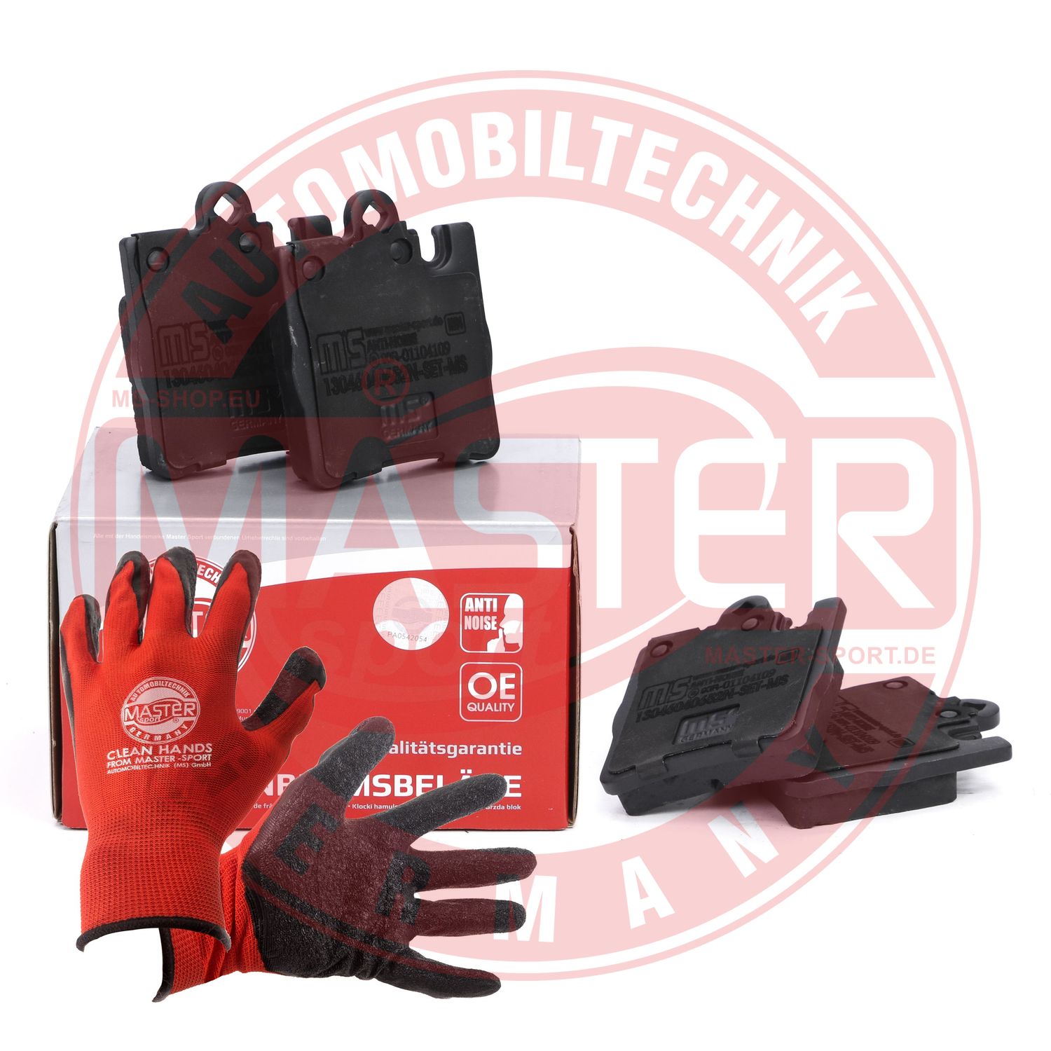 Brake Pad Set, disc brake (13046040652N-SET-MSP)