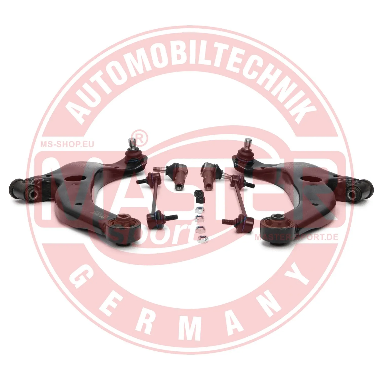 Control/Trailing Arm Kit, wheel suspension (37070/1-KIT-MS)