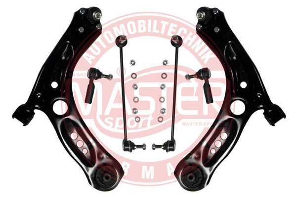 Control/Trailing Arm Kit, wheel suspension (36891-KIT-MS)