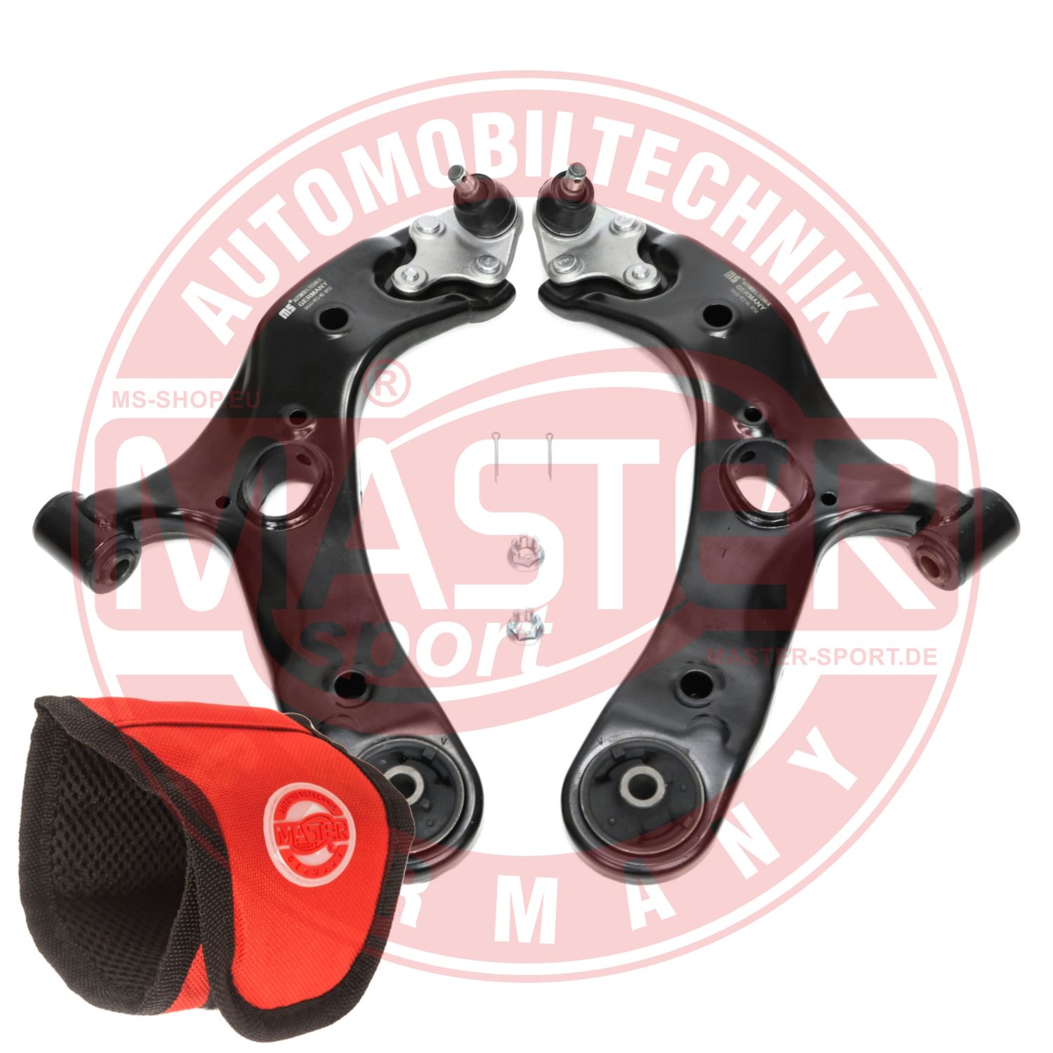 Control/Trailing Arm Kit, wheel suspension (36903/1-KIT-MSM)