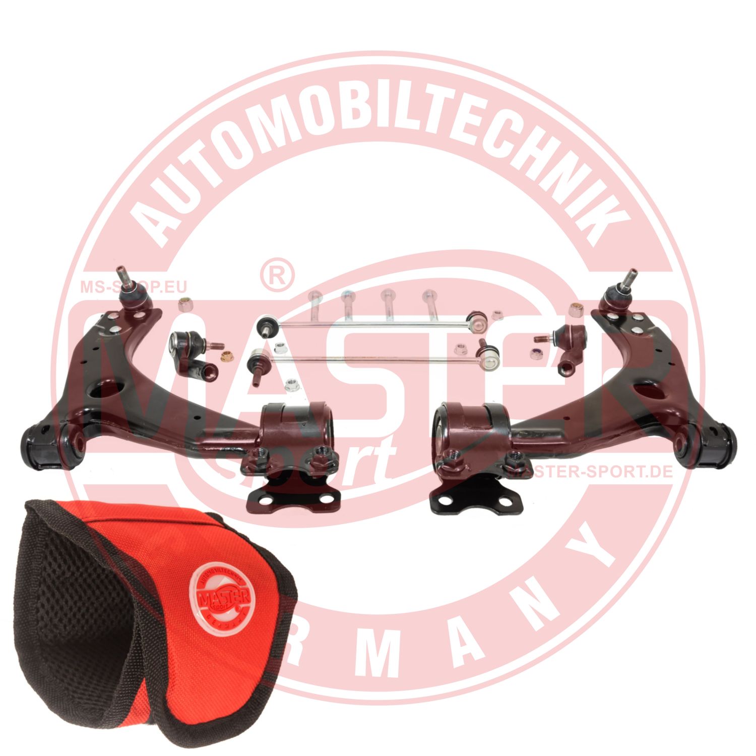 Control/Trailing Arm Kit, wheel suspension (36895-KIT-MSM)