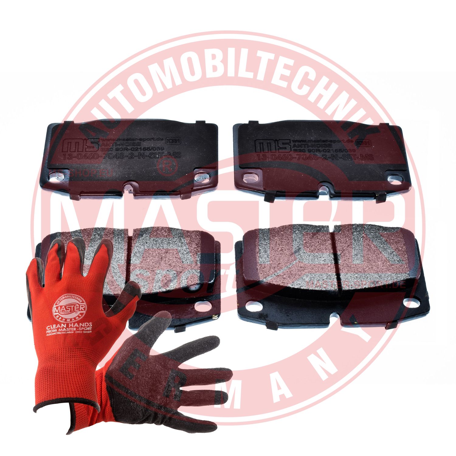 Brake Pad Set, disc brake (13046070482N-SET-MSP)