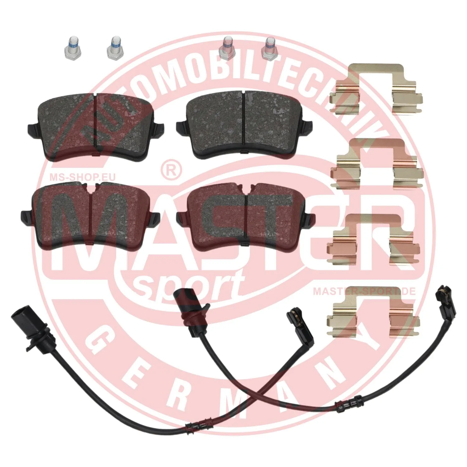 Brake Pad Set, disc brake (13046027732N-SET-MS)