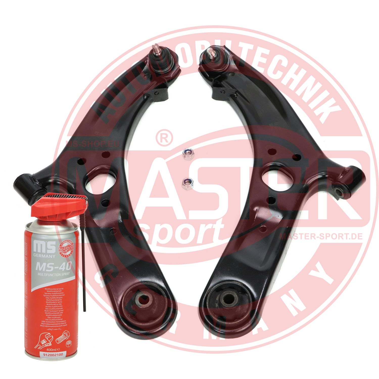 Control/Trailing Arm Kit, wheel suspension (37095-KIT-MSP)