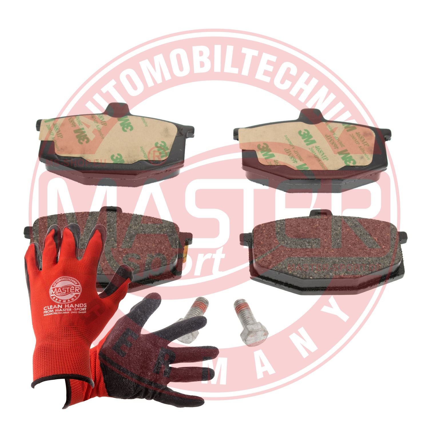Brake Pad Set, disc brake (13046029672N-SET-MSP)