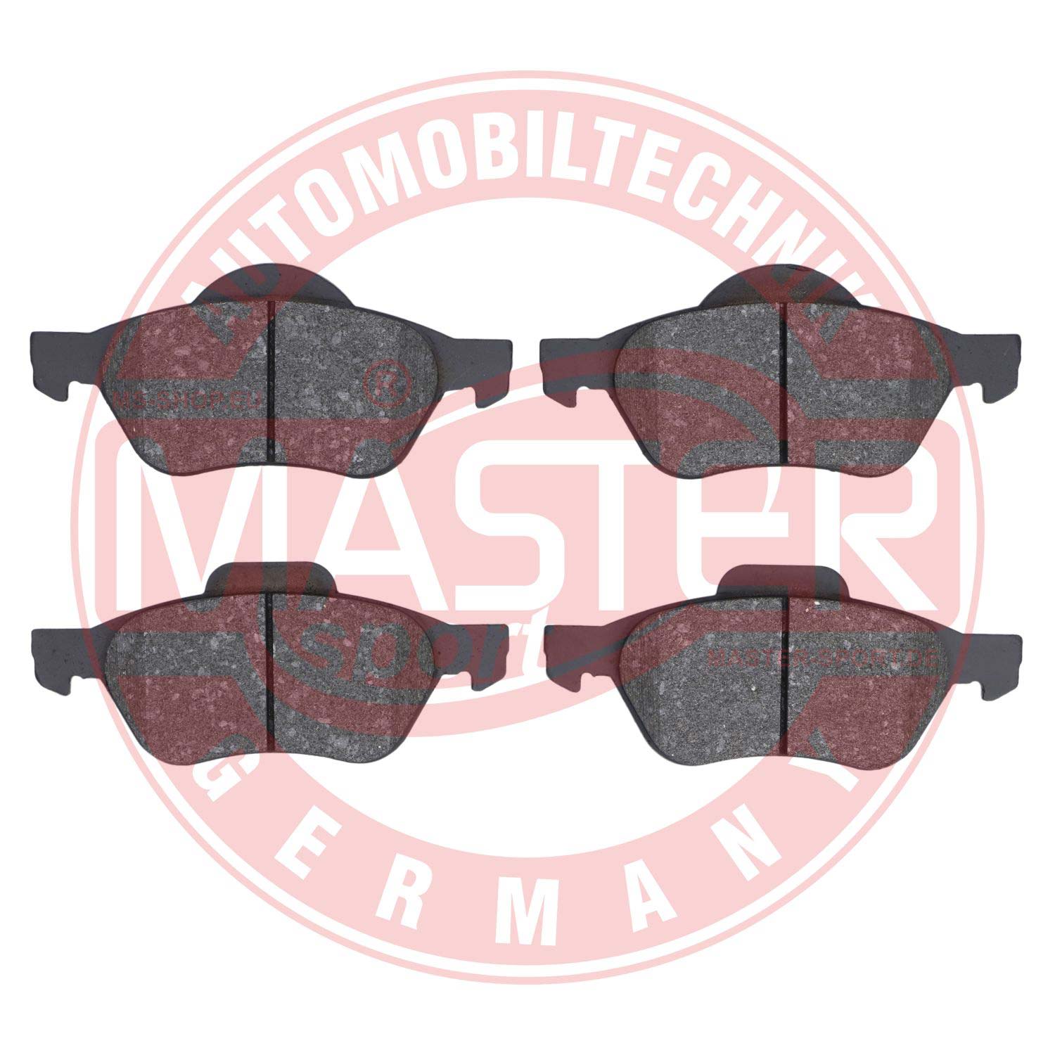 Brake Pad Set, disc brake (13046072212N-SET-MS)