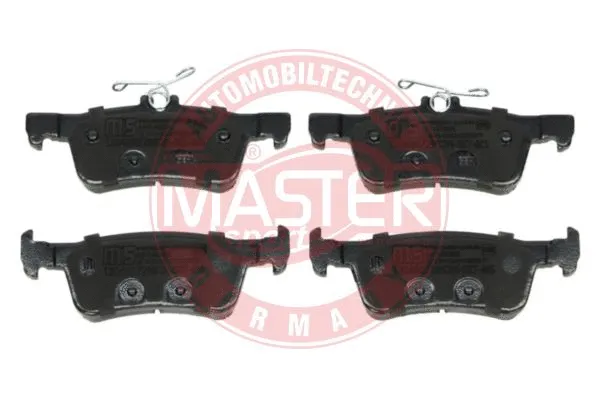 Brake Pad Set, disc brake (13046072952N-SET-MS)