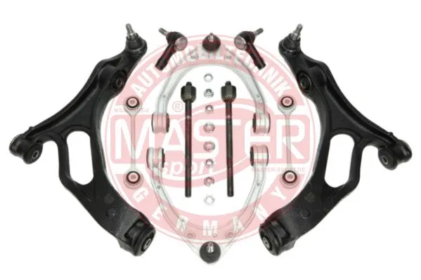 Control/Trailing Arm Kit, wheel suspension (37043/1-KIT-MS)
