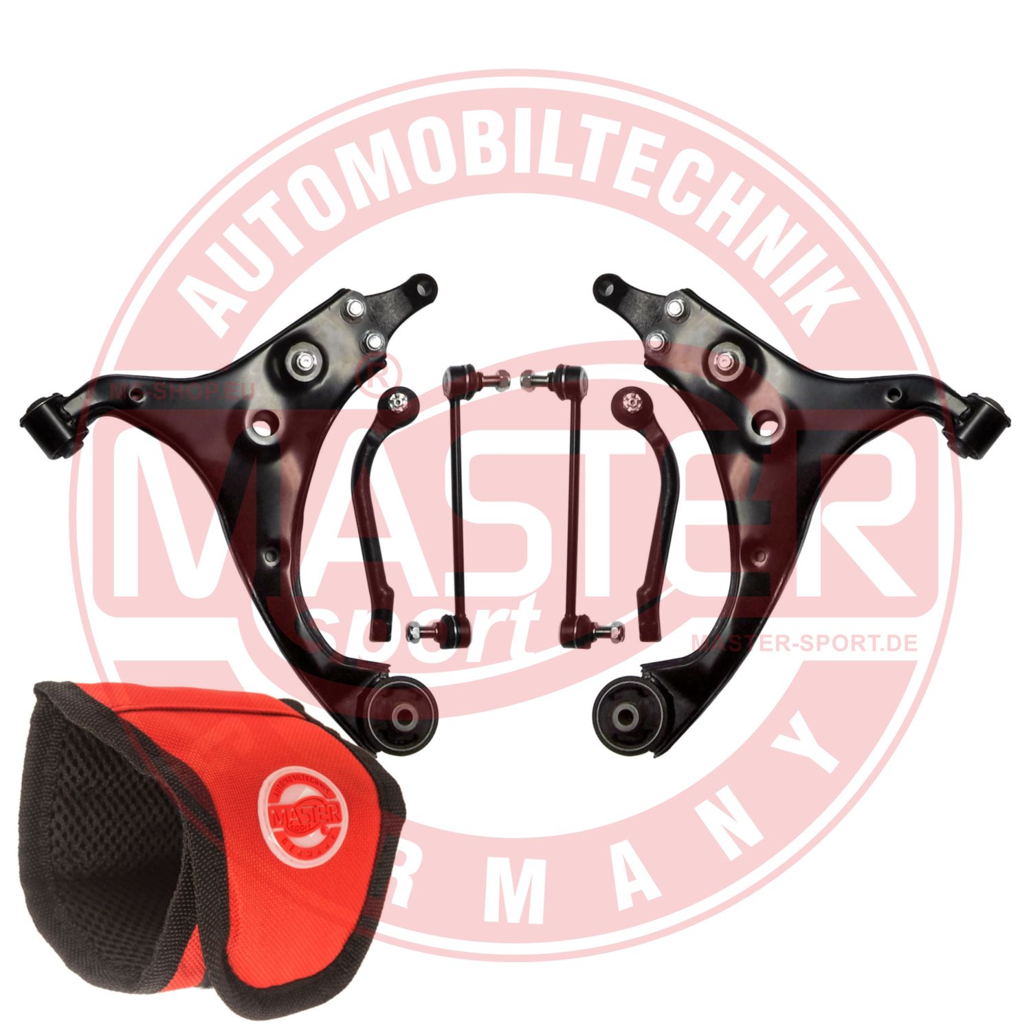 Control/Trailing Arm Kit, wheel suspension (36958-KIT-MSM)