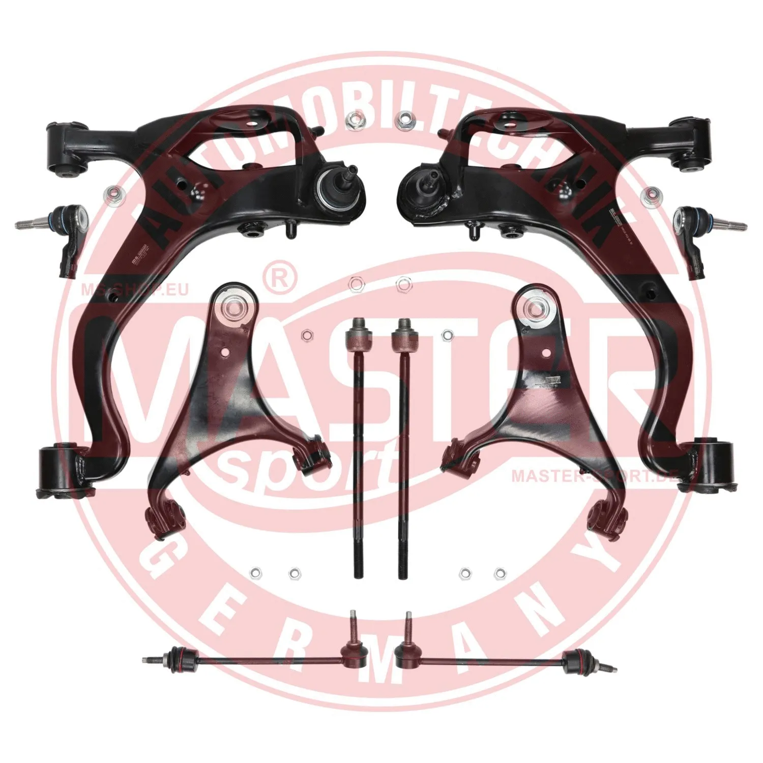 Control/Trailing Arm Kit, wheel suspension