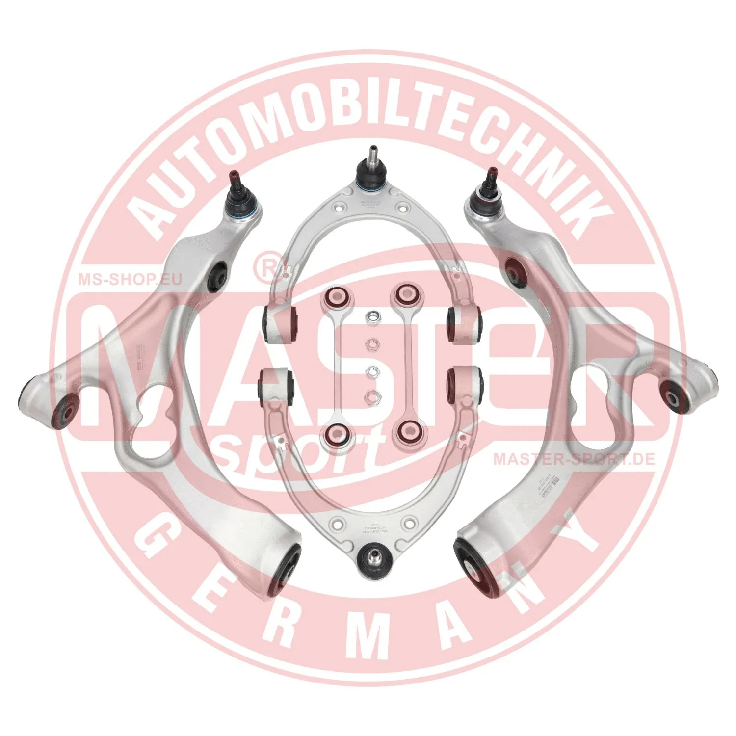 Control/Trailing Arm Kit, wheel suspension (37148/1-KIT-MS)